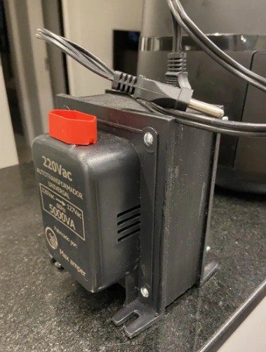 Transformador 5000va 110-220 Ou 220-110 Conversor Bivolt 12000 Btus C/ N F Geladeira Ar Co...