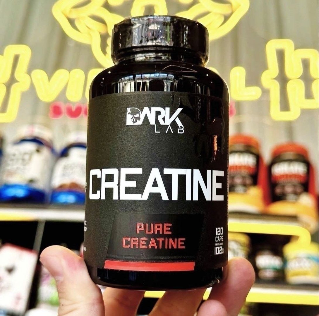 Creatina Monohidratada Pura 120 cápsulas Dark Lab