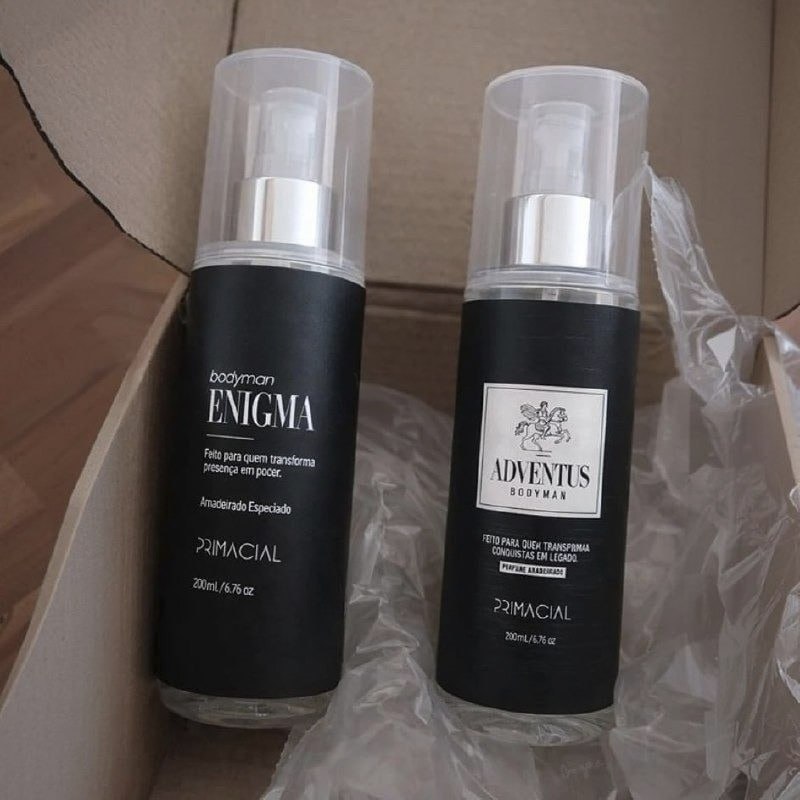Kit Body Splash Masculino Adventus E Enigma 200ml