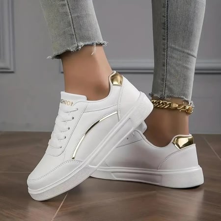 Tenis Feminino Casual Branco Retrô Clássico Original Force