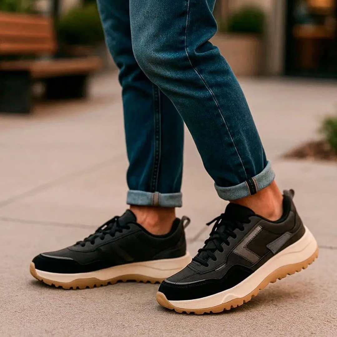 🤓Tênis Sneaker Sandrini Spryte Masculino Urbano Casual