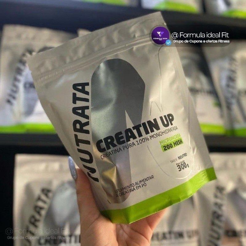 Creatina Monohidratada Nutrata 300g Refil