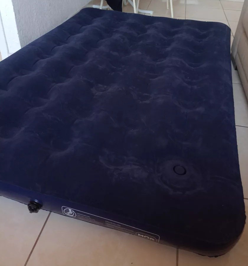 Colchão Mor Inflável Casal Com Inflador Acoplado Multiuso