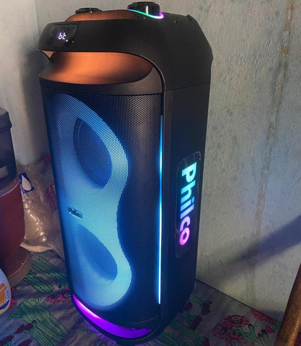 Caixa de Som Philco Extreme 800W Ex Bass Bluetooth 12 horas de bateria - Bivolt
