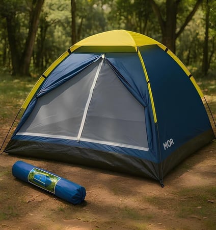 Barraca Camping Iglu Para 3 Pessoas Azul  Mor