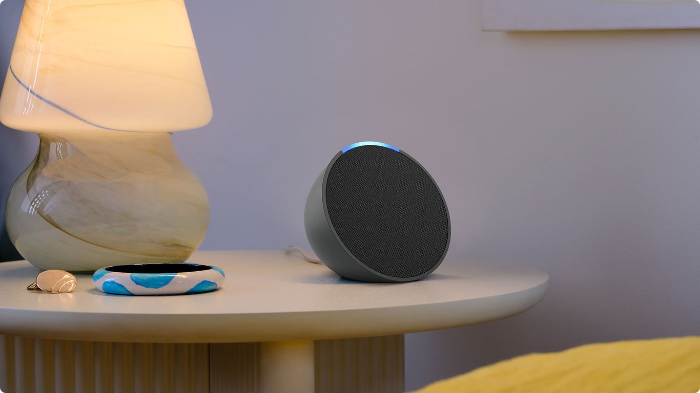 "Transforme Sua Rotina com o Echo Pop: Som Envolvente e Alexa Sem...