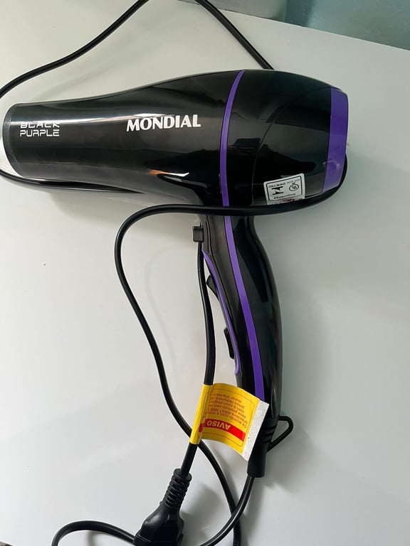 Secador Mondial Black Purple: Praticidade e Eficiência para o Dia...