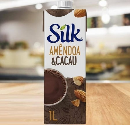 Silk - Bebida Vegetal, Amêndoa e Cacau, 1L