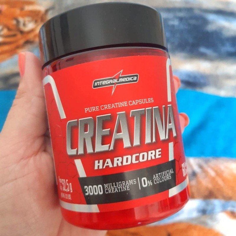Creatina 100% Pura 60 Cápsulas Integralmédica