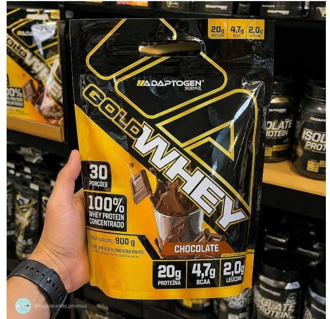 Gold Whey Refil (900g), Chocolate, Adaptogen