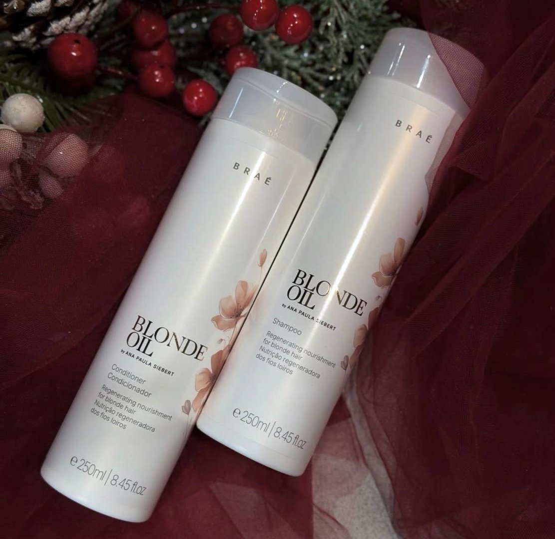 Braé By Ana Paula Siebert Blonde Oil Kit Shampoo e condicionador