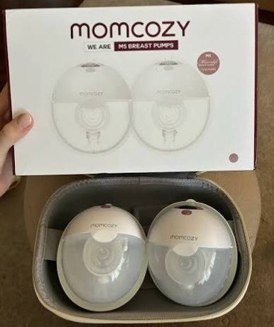 Momcozy M5 Lite Bomba Leite Elétrica Portátil Sem Fio Dupla