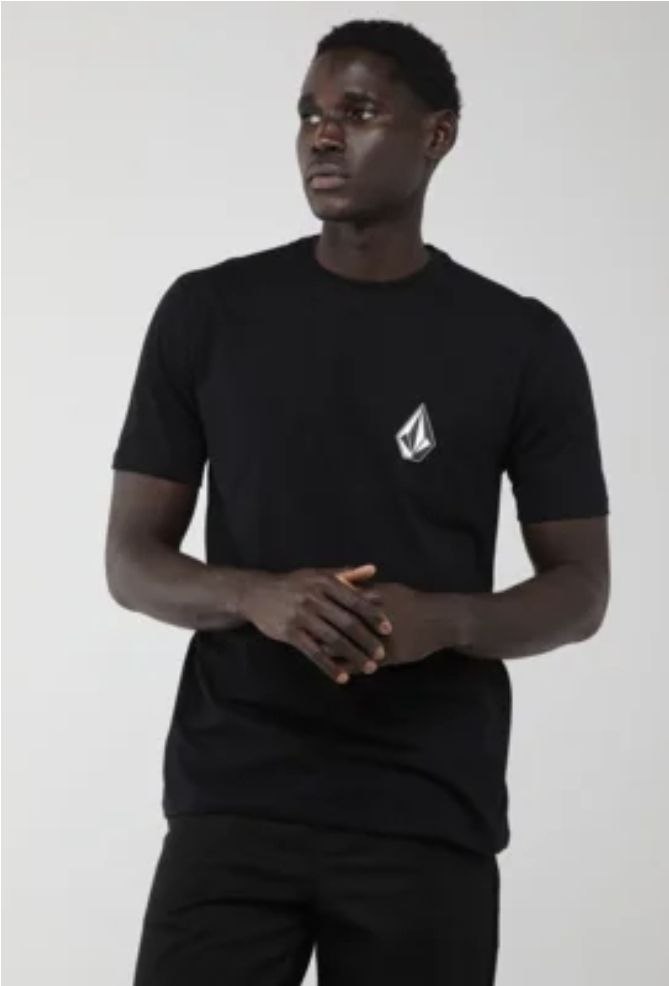 Camiseta Masculina Volcom Silk Iconic Preta