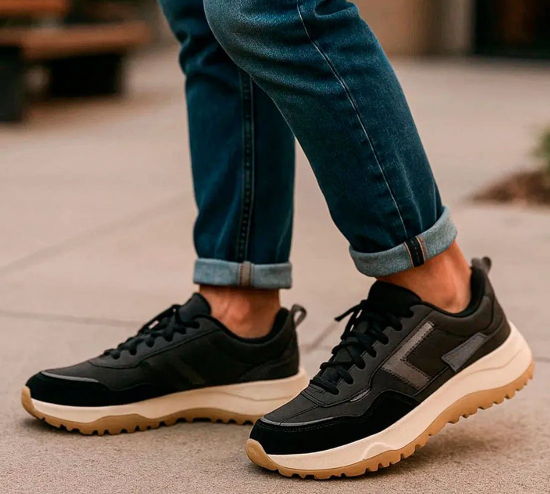 Tênis Sandrini Spryte Masculino Urbano Confortável Casual