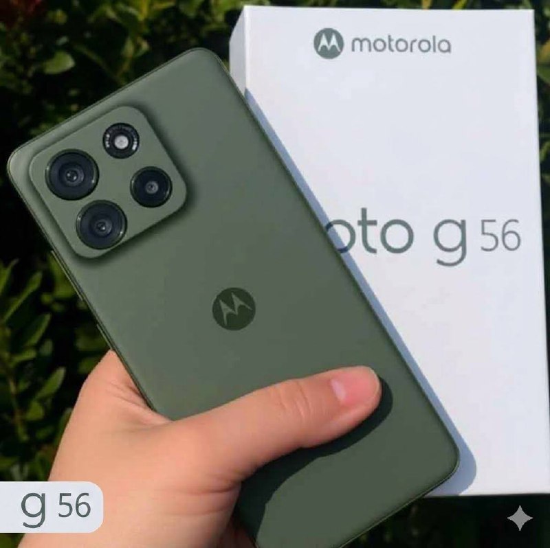 Smartphone Motorola G56 256GB Verde 5G 8GB de RAM 6,7" Full HD+ Câm. Dupla + Selfie 32MP