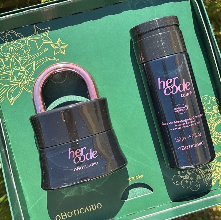 O Boticário Her Code Touch Presente (2 Itens)