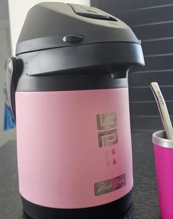 Garrafa Térmica Inox Azarte 2,5l Agua Terere E Chimarrao - 6 cores