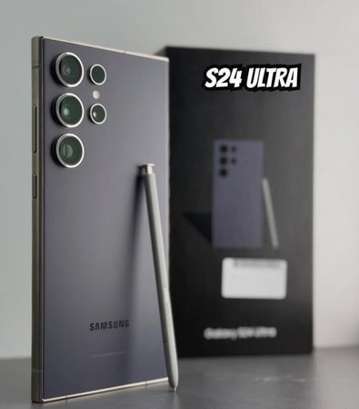Smartphone Samsung Galaxy S24 Ultra 6,8" Galaxy AI 256GB Titânio Cinza 5G 12GB RAM Câm. Qu...