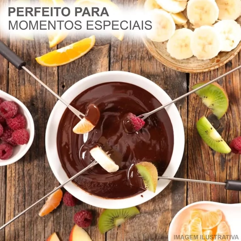 🍫 Fondue de Chocolate: uma receita prática e cheia de amor❤️Que ...