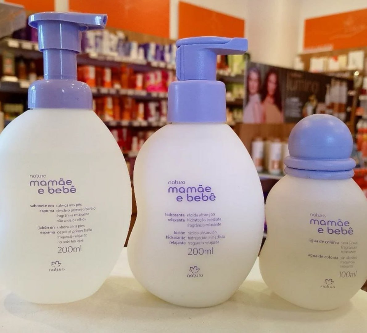 Kit Mamãe e Bebê Relaxante (3 produtos)