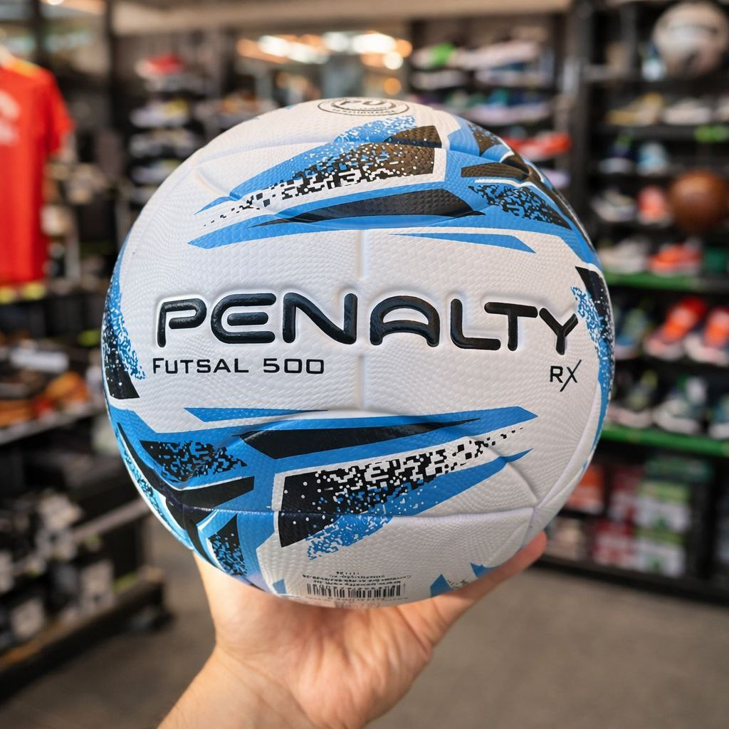 Bola Futsal Penalty Rx 500 Xxiii Cor Azul