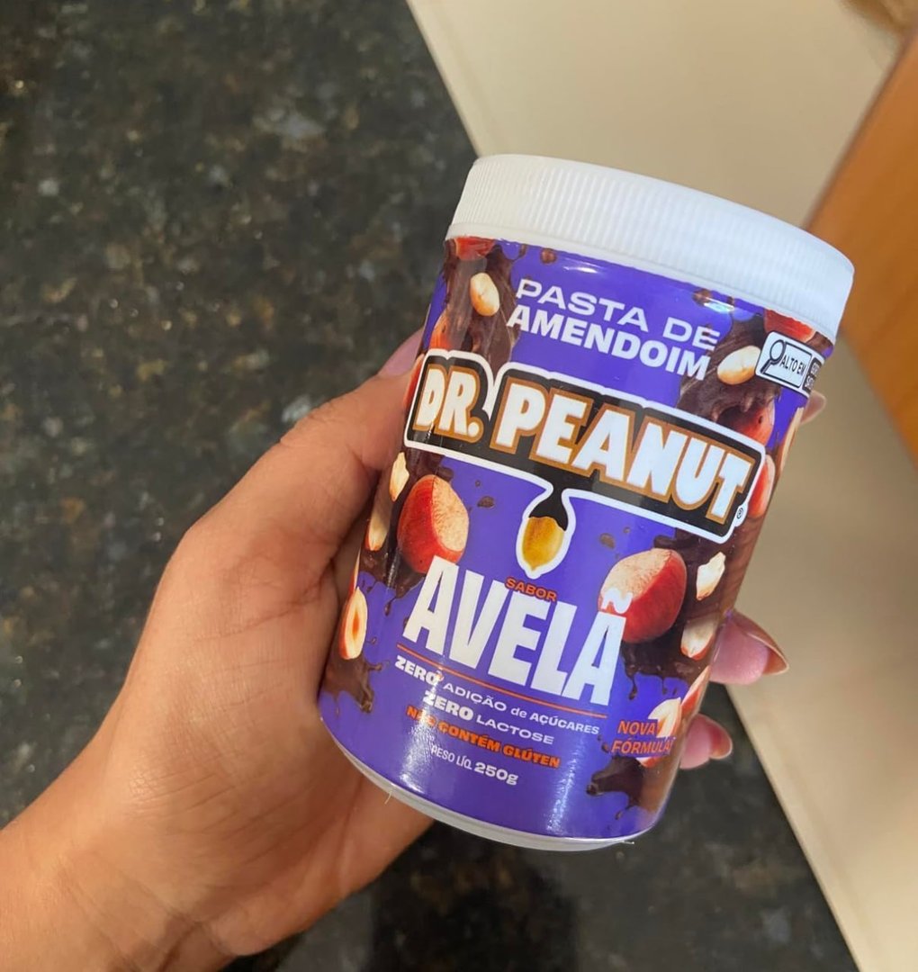 Dr. Peanut Pasta De Amendoim Avelã 250g - Com Whey Protein