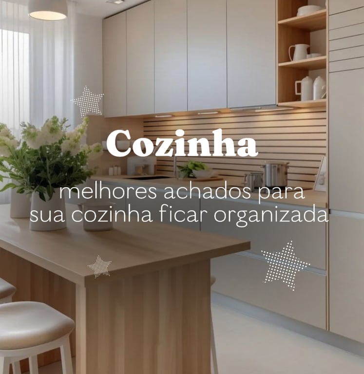 Achados Shopee para sua cozinha mais organizada ✨