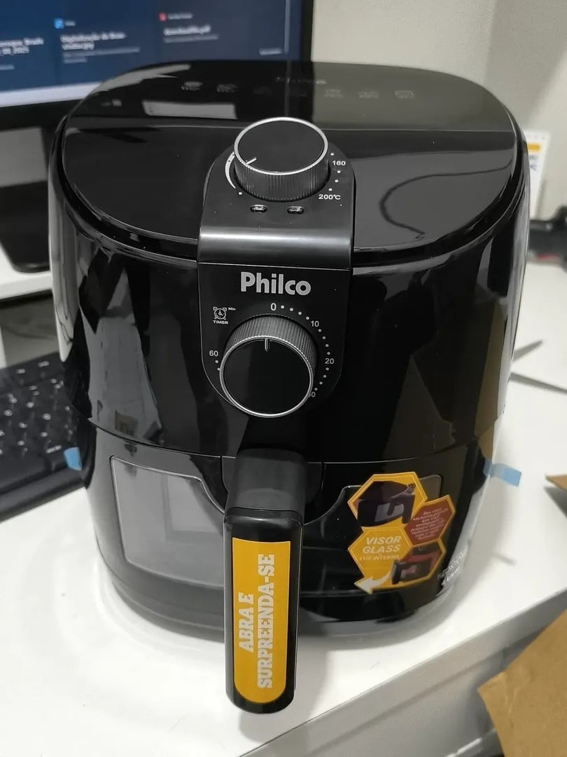 Fritadeira Air Fryer Philco 4L Redstone 1500W Paf40A