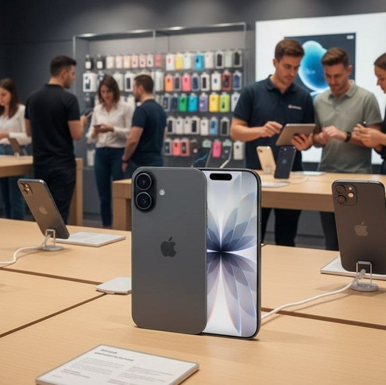 Apple iPhone 17 256GB Branco 6,3" 48MP iOS 5G