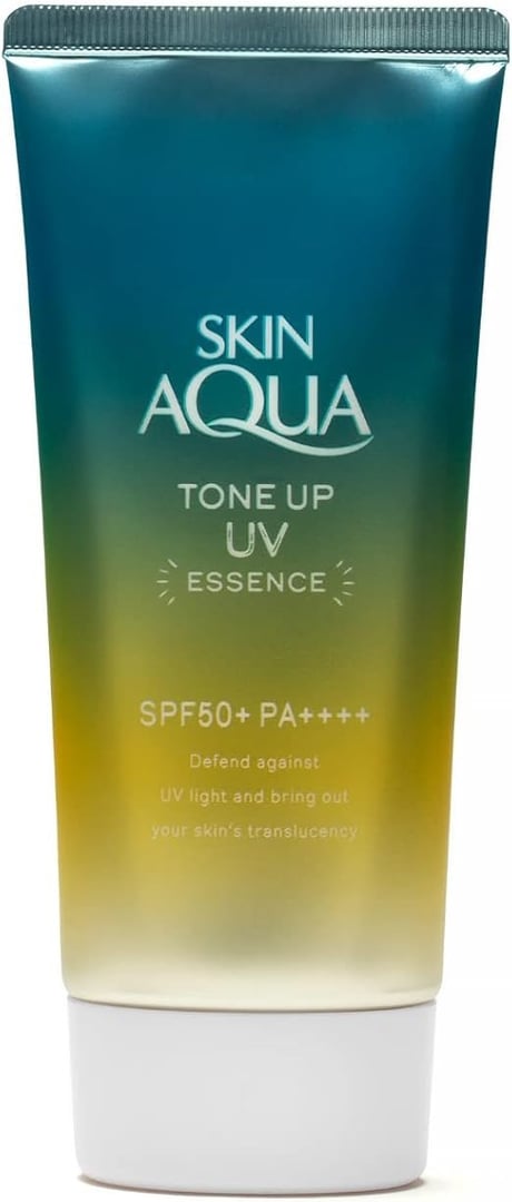 SKIN AQUA® Tone Up UV Mint Green 80g Protetor Solar Facial FPS50 Uniformiza tons avermelha...