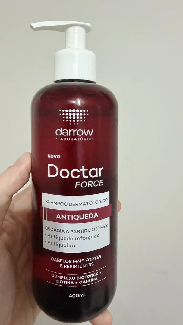 Shampoo Antiqueda Dermatológico Darrow Doctar Force 400ml