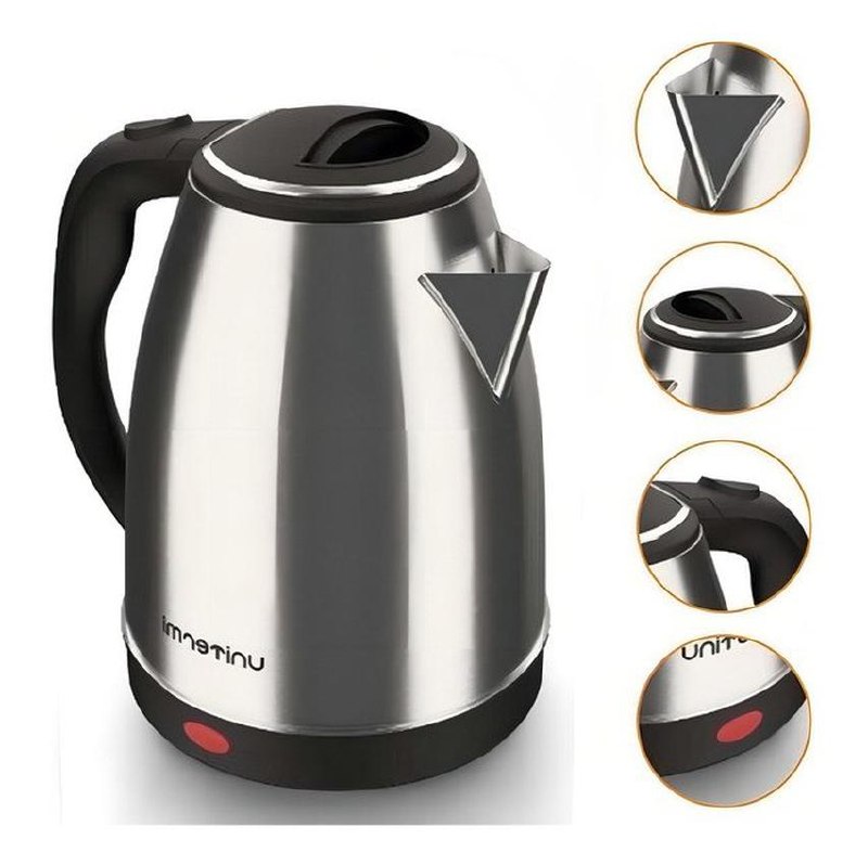 Chaleira Eletrica Atacama 1,8l Prateado 127 V Unitermi 1200 W