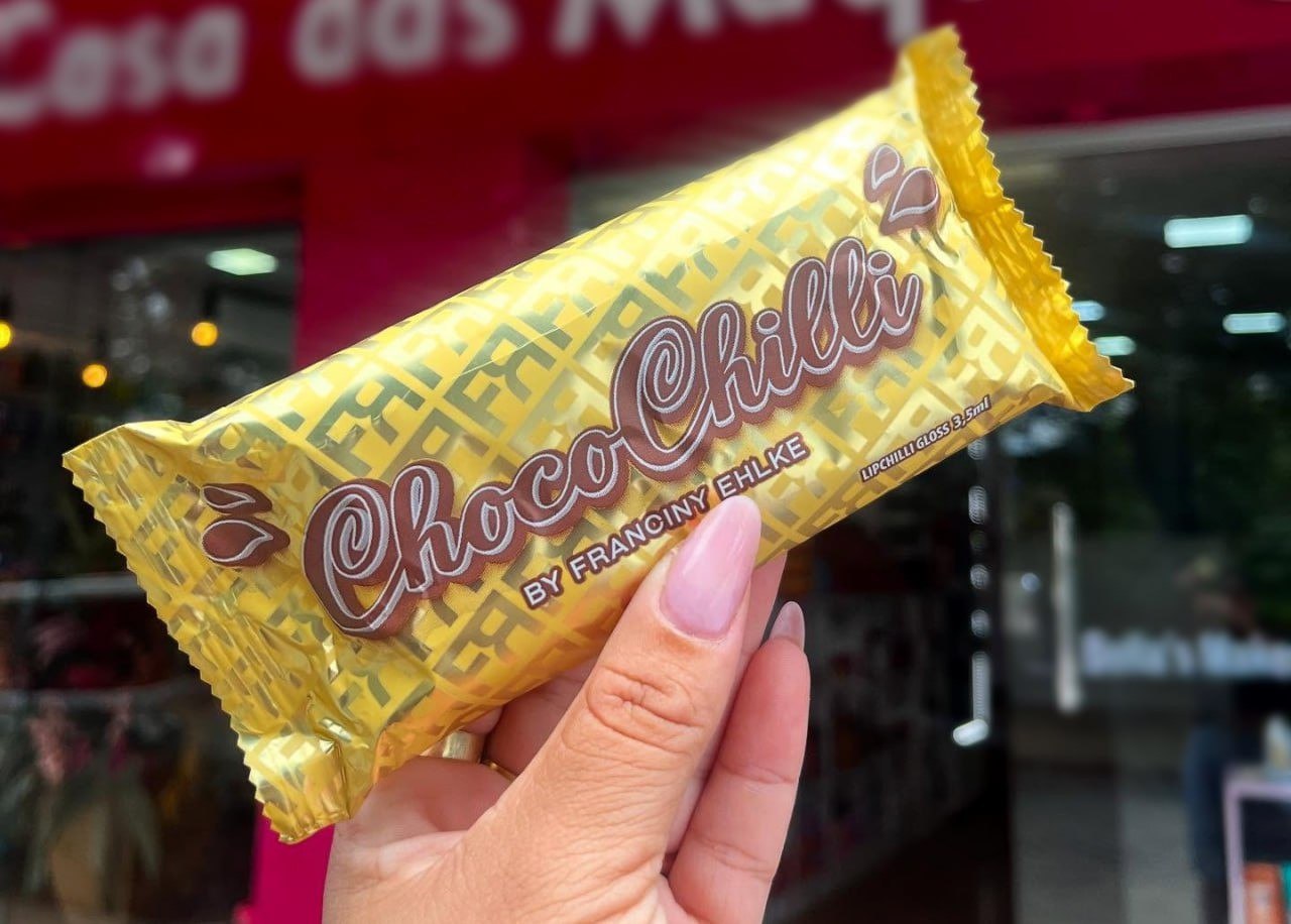 Gloss Chocochilli Franciny Ehlke Chocolate Labial Hidratação Chocolate
