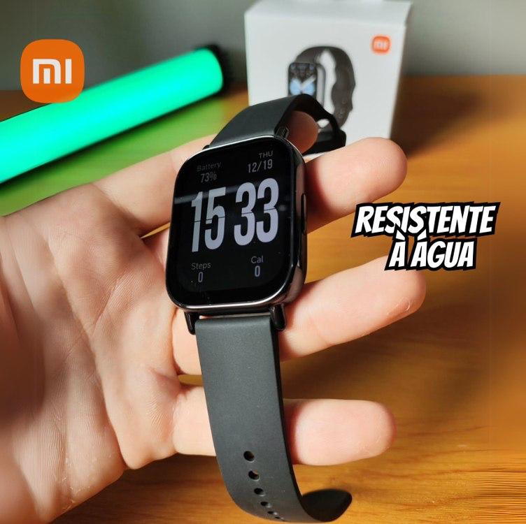 Relógio Smartwatch Redmi Watch 5 Lite Com Gps Caixa Black Preto