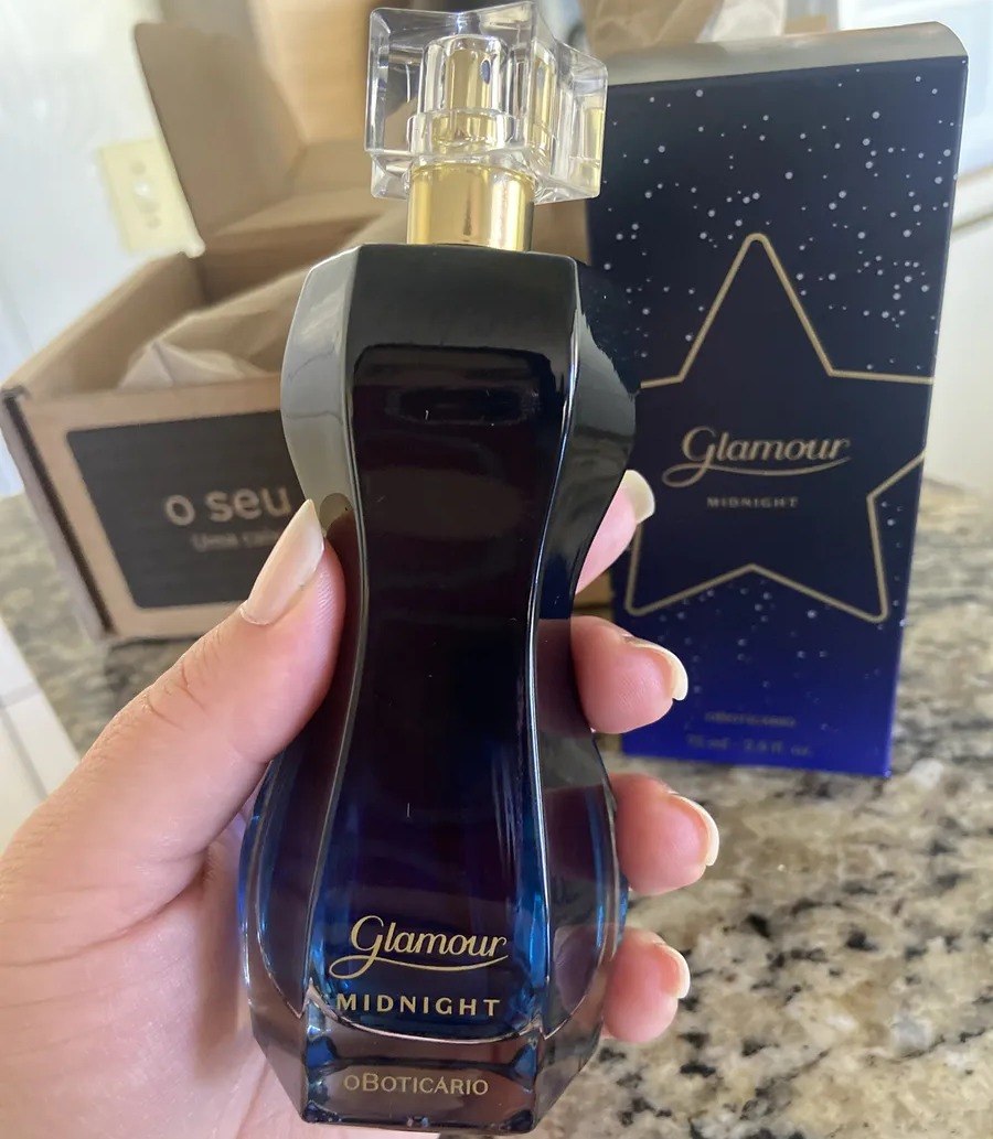 Perfume O Boticário Glamour Midnight Deo Colônia Feminino - 75ml