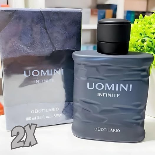 🤓Combo Uomini Infinite Desodorante Colônia 100ml (2 Itens)