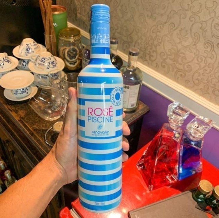 HAO BOSCH Vinho Rose Piscine Stripes Listras 750Ml