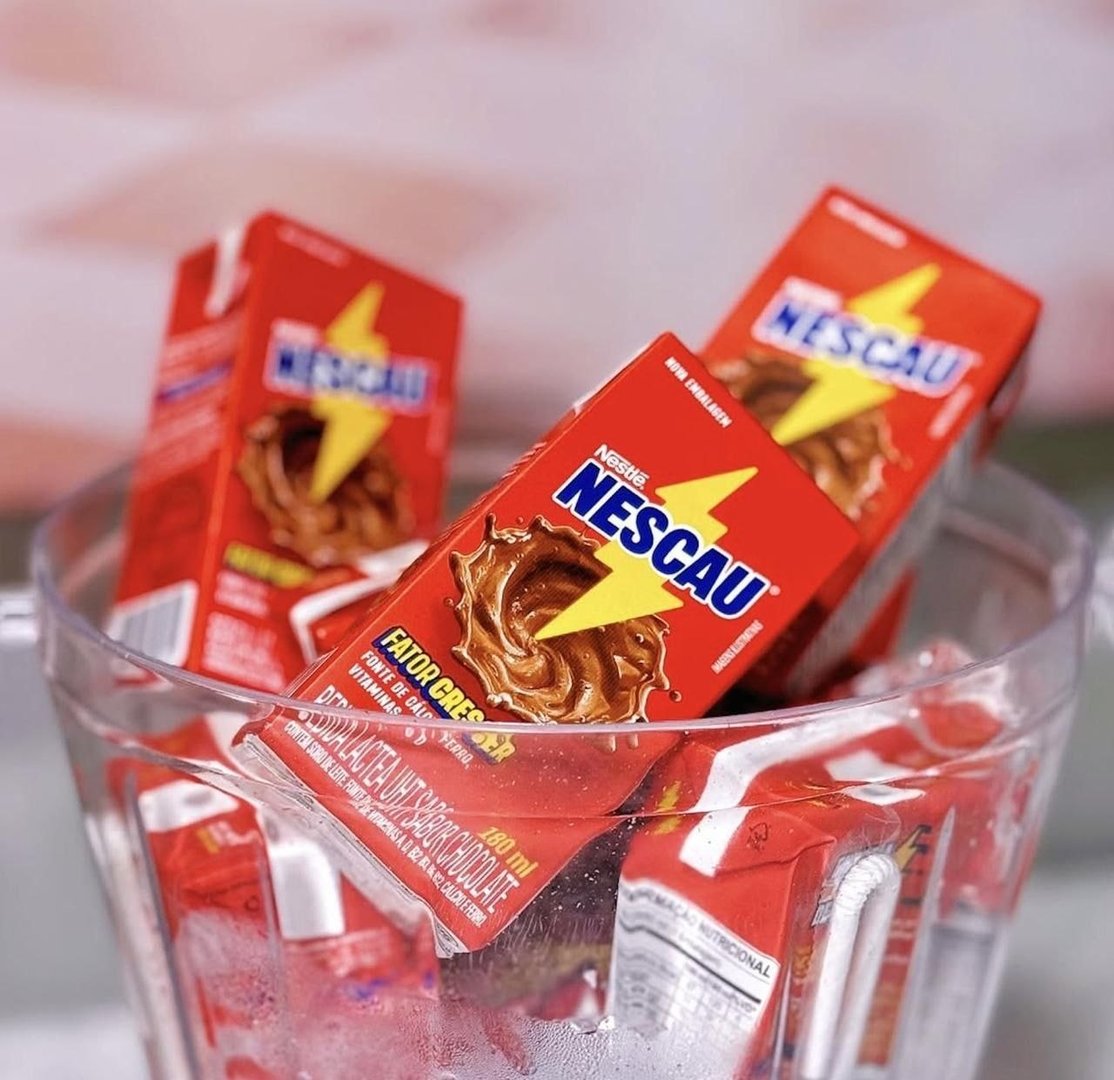 Nescau Bebida Láctea 180ml caixa com 27 unidades