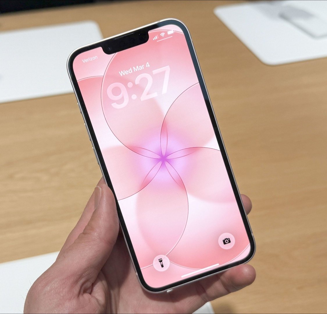 Apple iPhone 17e 256GB Rosa-pálido 6,1" 48MP iOS 5G - 3 cores