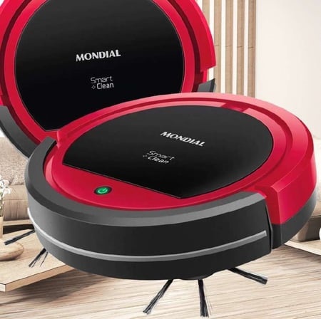 Aspirador De Pó Robô Smart Clean Mondial RB-07 Bivolt 30w