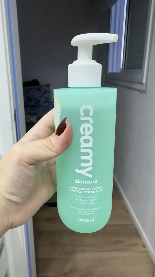 Creamy Skincare Limpador Facial Antioleosidade 300ml