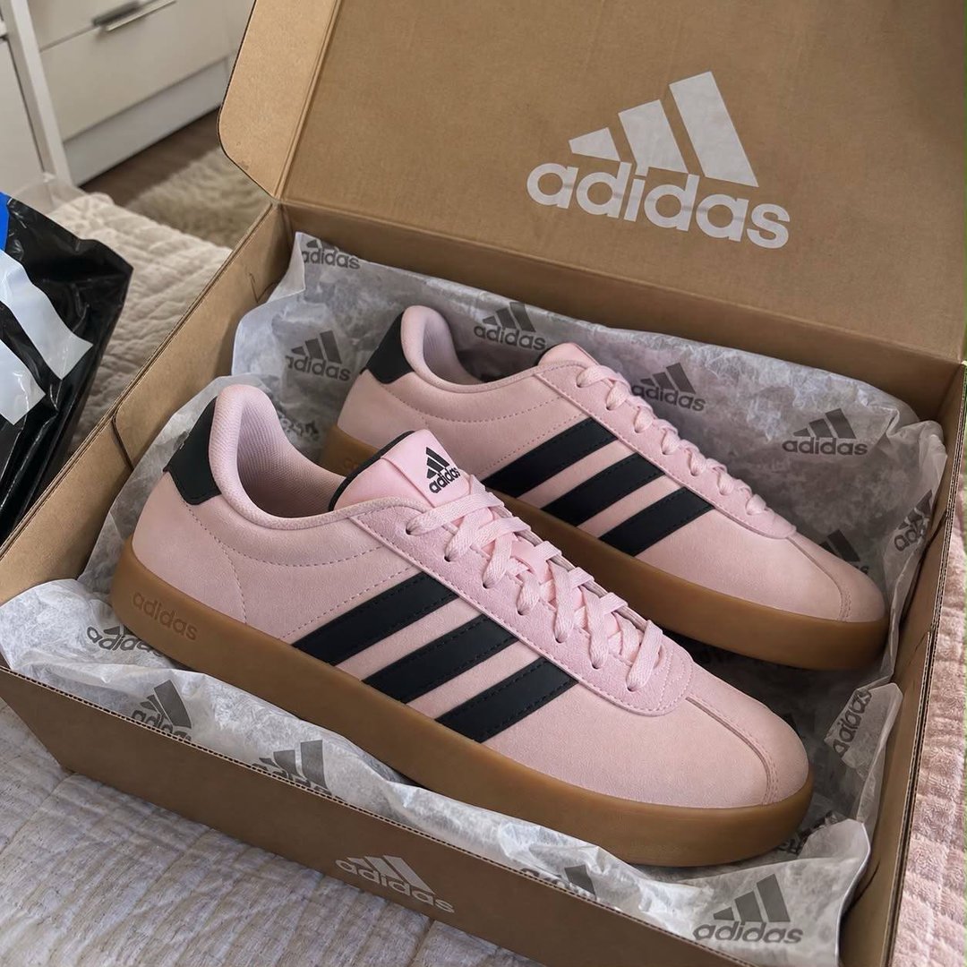 Tênis Feminino Vl Court 3.0 adidas Clpink/legink/gum3 Liso 35 Br
