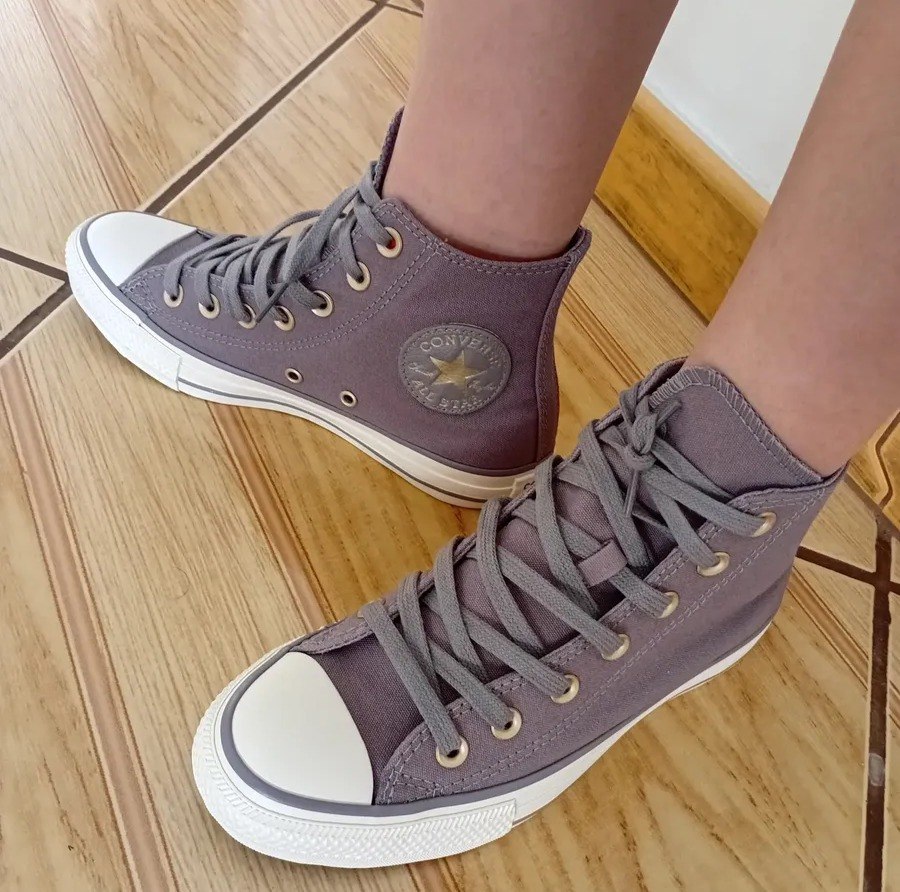 Tênis Converse Taylor Longo T Malva Feminino - Num. 34 ao 39