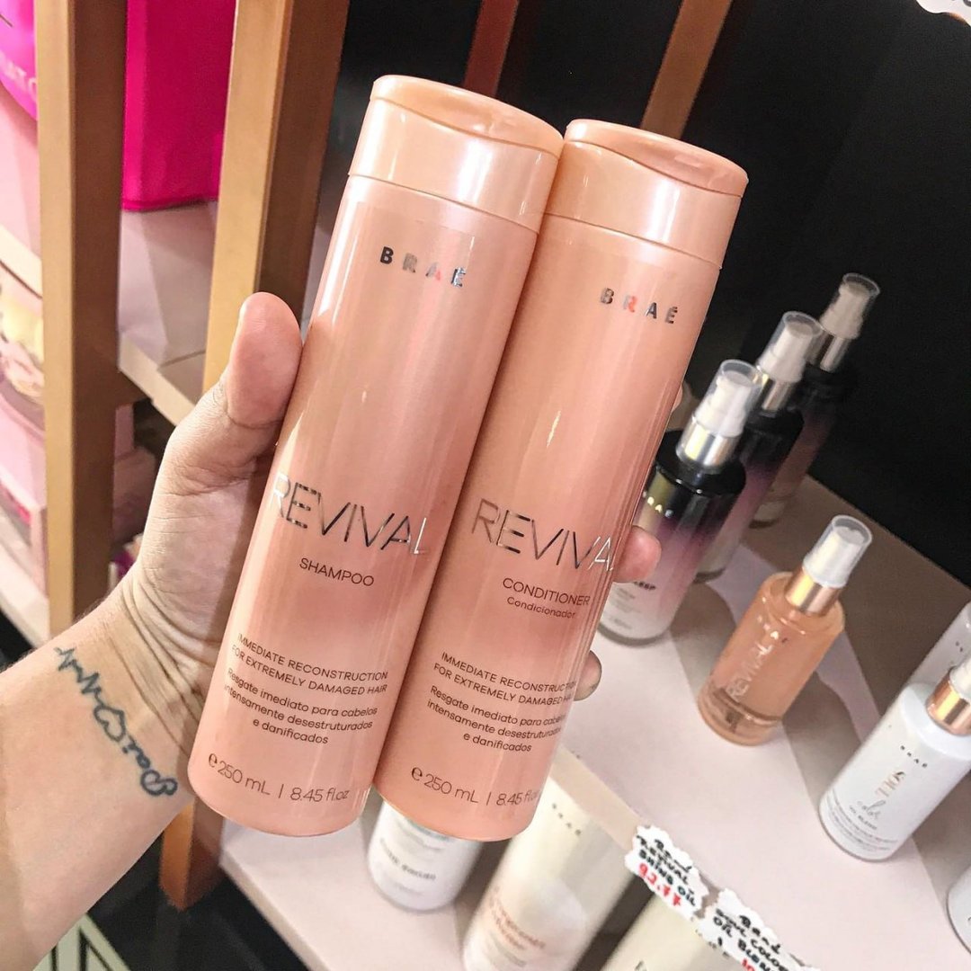 Kit Braé Revival Shampoo + Condicionador 250ml