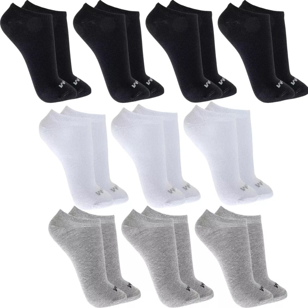Kit 10 Pares Meias Mash Invisível Esportiva Algodão Original