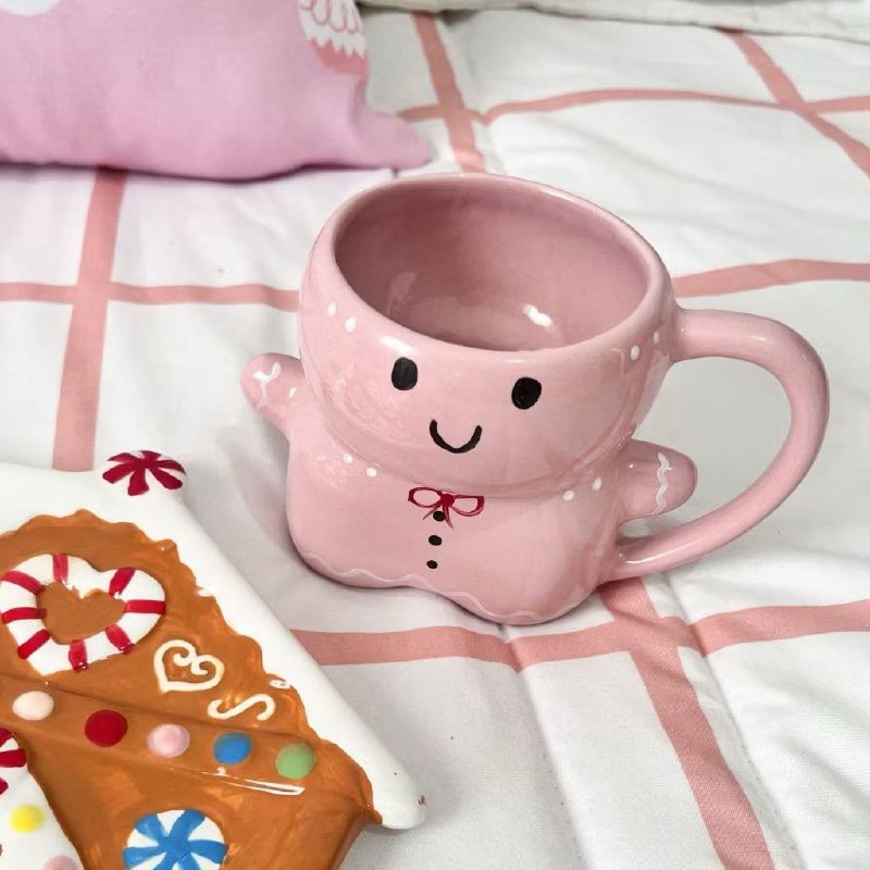 Canecas Natal Gingerbread Papai Noel