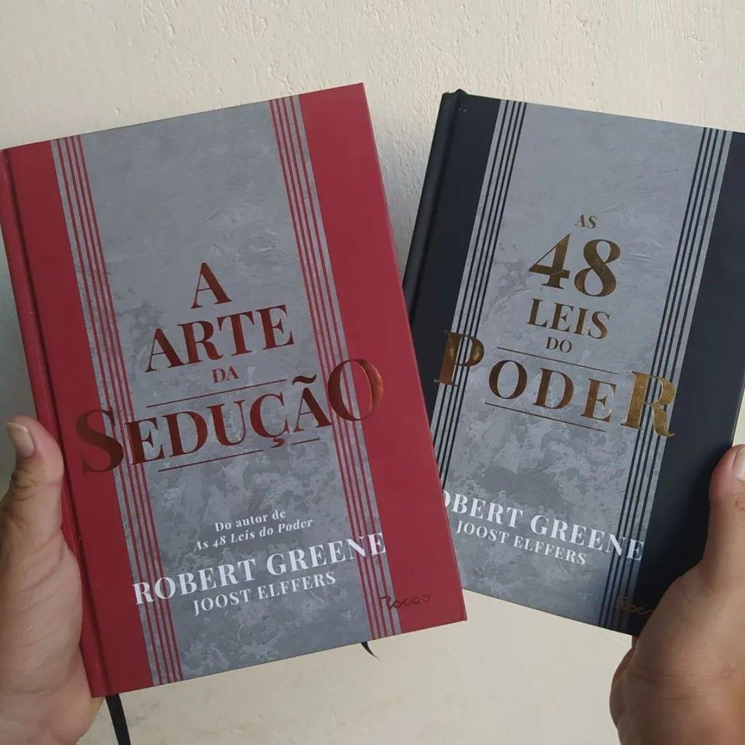 Combo 48 Leis Do Poder E Da Sedução De Robert Greene Editorial Fábrica 231 Capa Mole Ediçã...