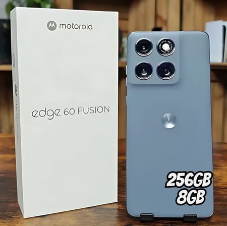 Smartphone Motorola Edge 60 Fusion 5G 256GB 16GB (8GB RAM+8GB Ram Boost) 50MP Sony AI Came...