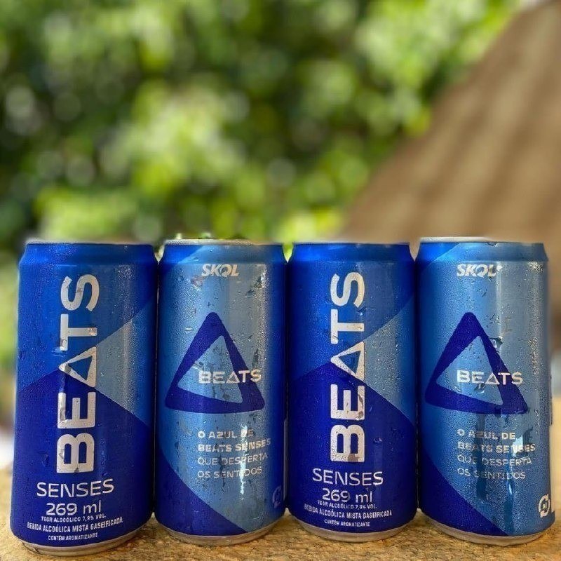 Pack de Drink Pronto Beats Senses 269ml Lata 8 Unidades