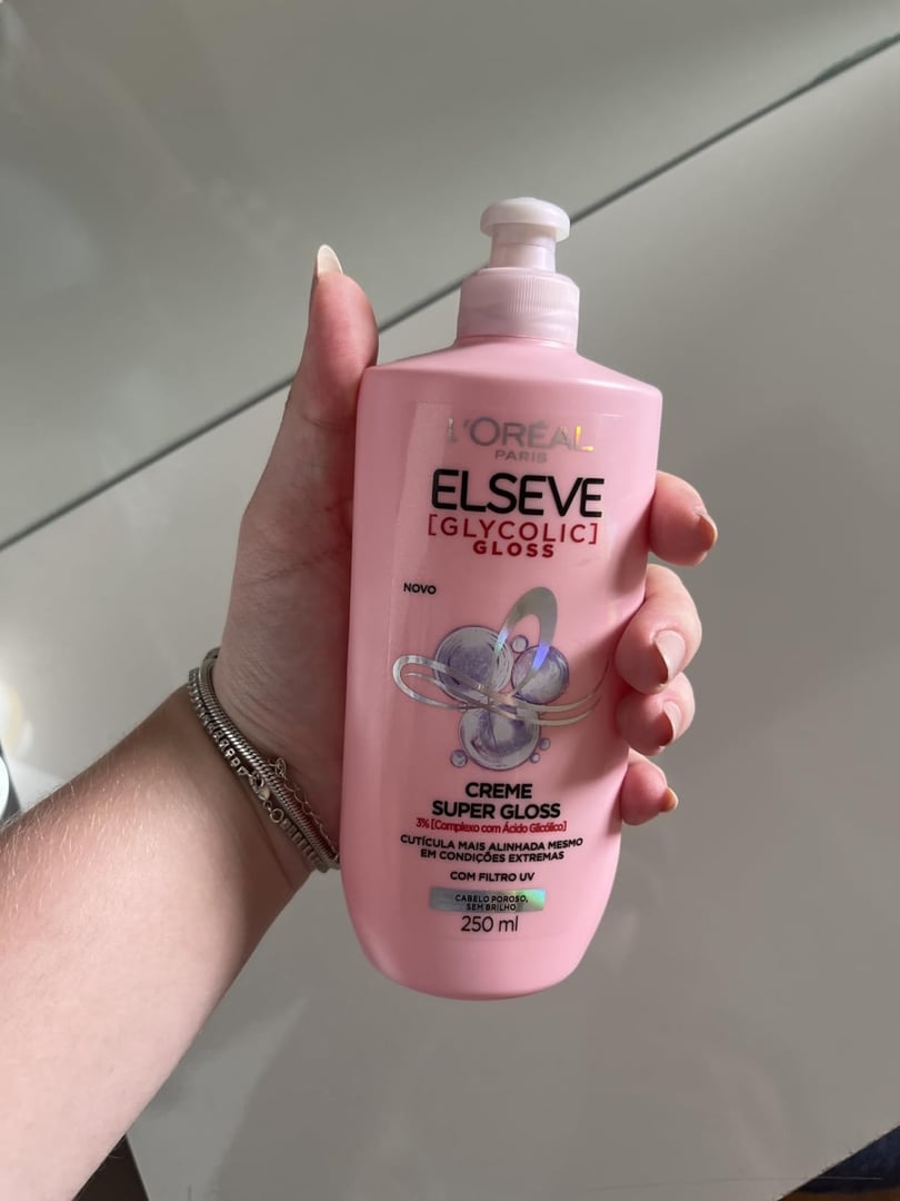 Elseve Glycolic Gloss, Creme de Pentear Super, 250ml
